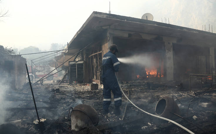 Δέκα εκατ. ευρώ στέλνει η Κύπρος για τους πυροπαθείς της Αττικής