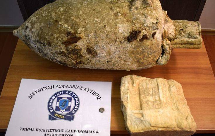 Συλλήψεις στην Ανάβυσσο για παράνομη κατοχή αρχαίων αντικειμένων