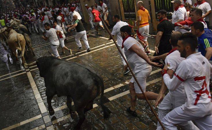 Στους πέντε οι τραυματίες των φετινών ταυροδρομιών της Παμπλόνας