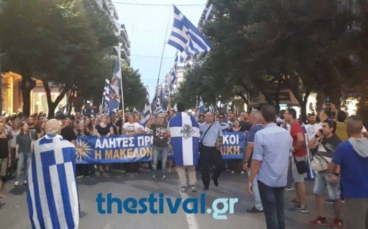 Στα δυτικά κατευθύνονται οι διαδηλωτές στη Θεσσαλονίκη