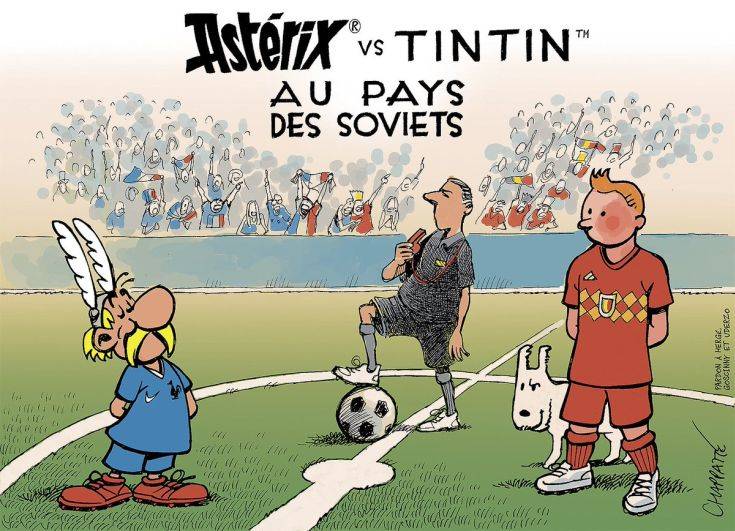 Αστερίξ εναντίον Τεν Τεν στο… παγκόσμιο κύπελλο 2018