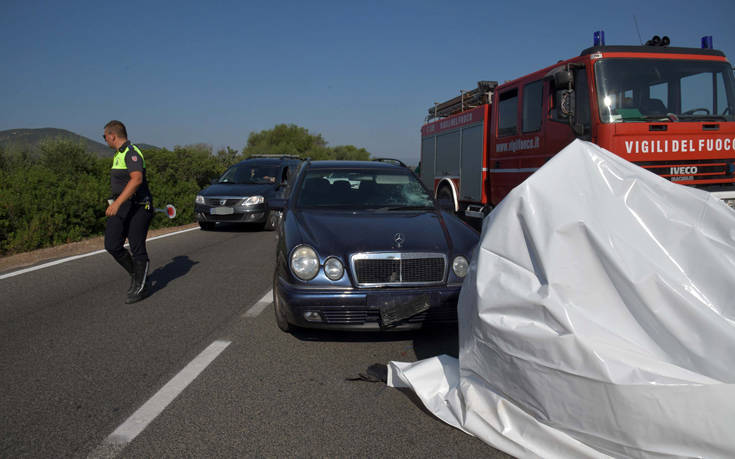 Καρέ καρέ το τροχαίο του Τζορτζ Κλούνεϊ στη Σαρδηνία