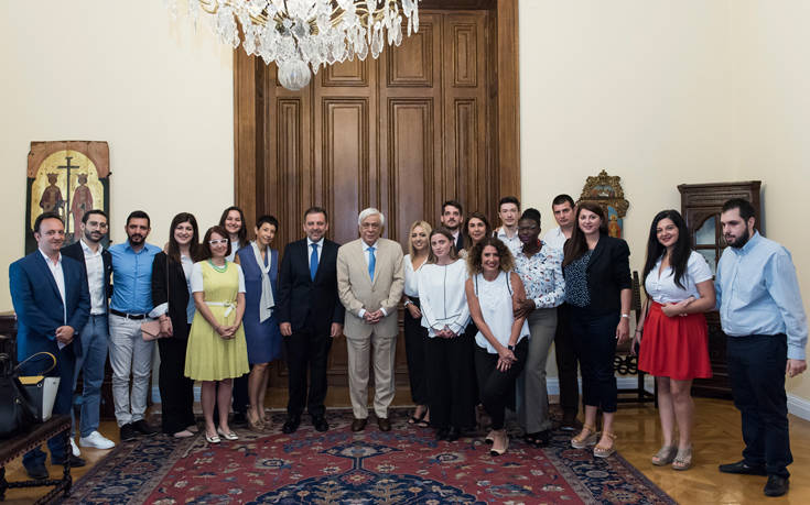 Συνάντηση του Προέδρου της Ελληνικής Δημοκρατίας με το Ίδρυμα Vodafone
