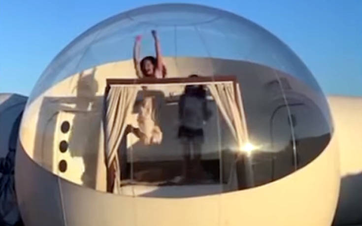 Ένα ξενοδοχείο-φούσκα με θέα τ&#8217; αστέρια