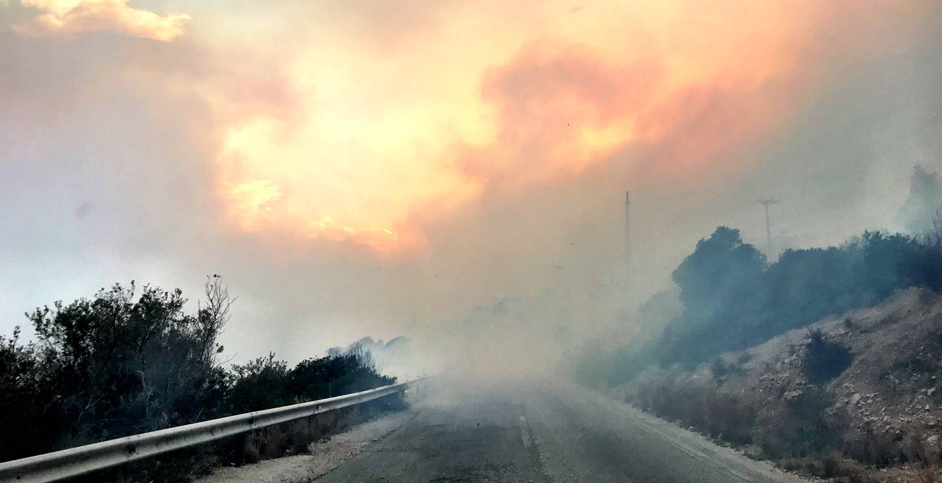 Πώς έζησα τις πρώτες ώρες της φωτιάς στην Κινέτα