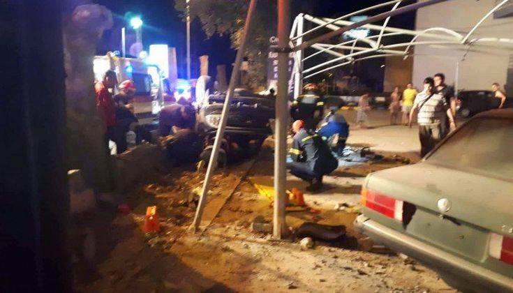 Αυτοκίνητο τούμπαρε στην Κρήτη, στο νοσοκομείο μία γυναίκα