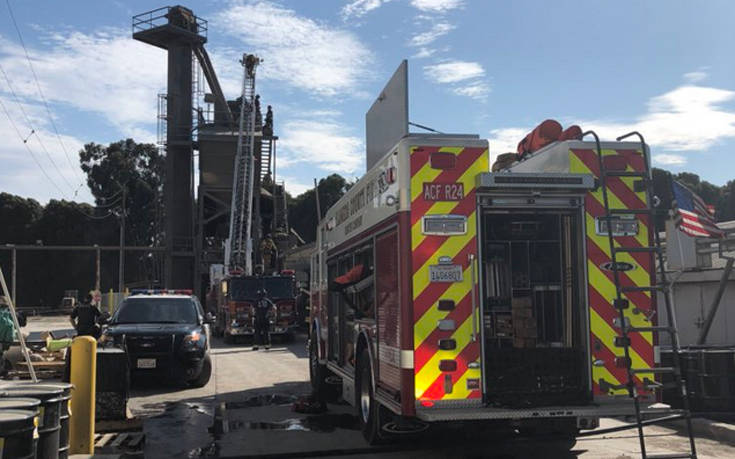 Η ασυνήθιστη αποστολή διάσωσης ενός ανθρώπου εγκλωβισμένου σε τσιμέντο