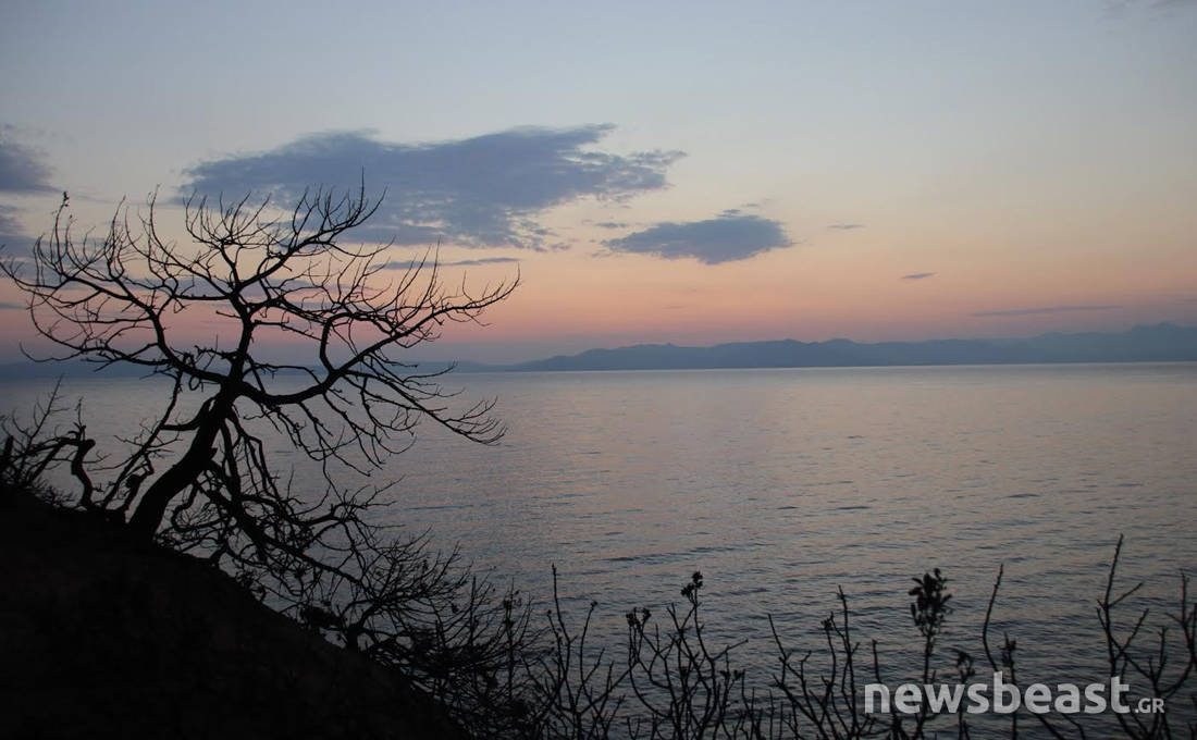 Βουβό ξημέρωμα στο Μάτι