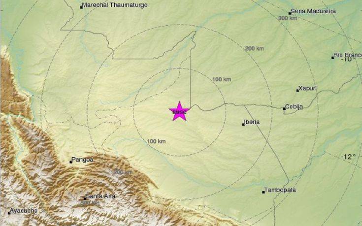 Ισχυρός σεισμός στο Περού