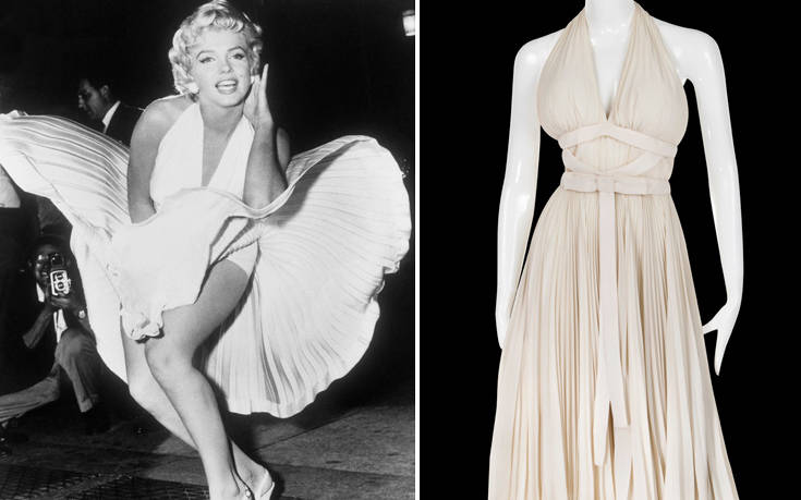 Το διάσημο λευκό φόρεμα της Μέριλιν Μονρόε σε δημοπρασία