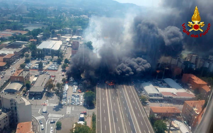 Πάνω από 70 τραυματίες από την έκρηξη στην Μπολόνια