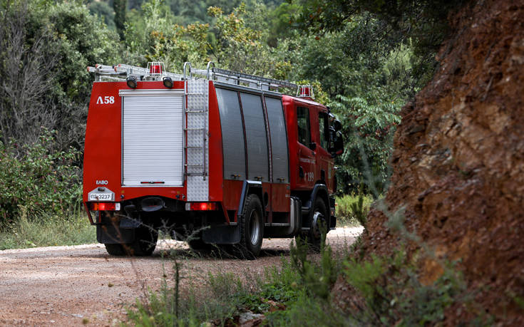 Νεκρός πυροσβέστης στη διάρκεια πυρκαγιάς στη Σίνδο