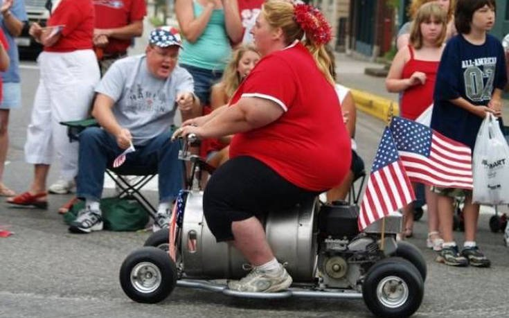 Δεν είναι δύσκολο να καταλάβεις ότι βρίσκεσαι στην Αμερική