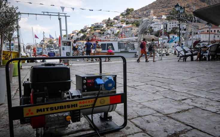 Την αποκατάσταση της ηλεκτροδότησης της Ύδρας ανακοίνωσε ο ΔΕΔΔΗΕ