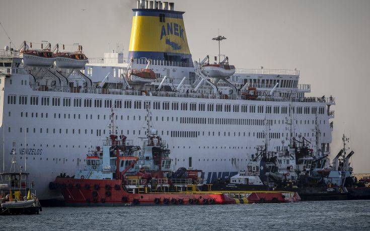 Τρεις φρεγάτες συνέδραμαν για το πλοίο «Ελ. Βενιζέλος»