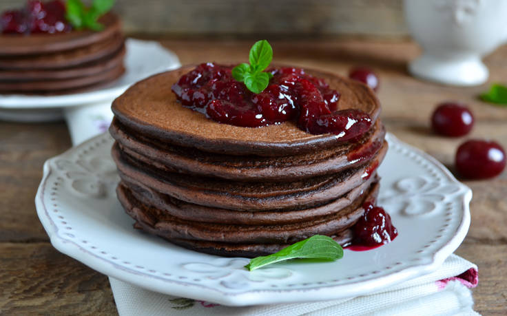 Σοκολατένια pancakes