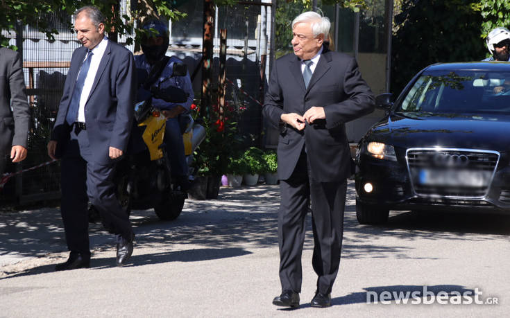 Παρών στην κηδεία της Ρίκας Βαγιάννη ο Προκόπης Παυλόπουλος
