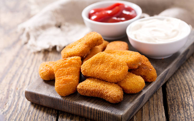 Τραγανά nuggets κοτόπουλου