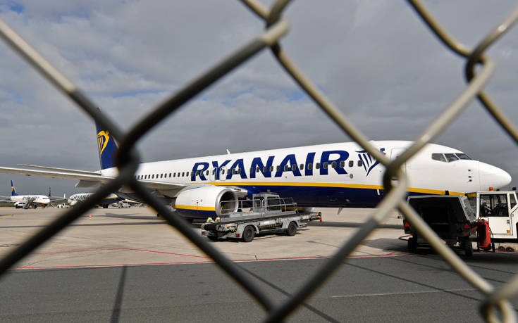 Ματαιώνει 190 πτήσεις η Ryanair λόγω απεργίας του προσωπικού της