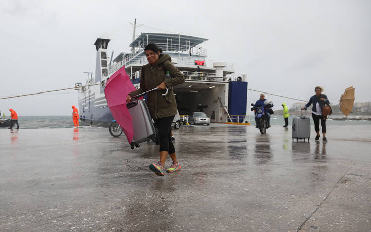 Κανονικά τα περισσότερα δρομολόγια των πλοίων