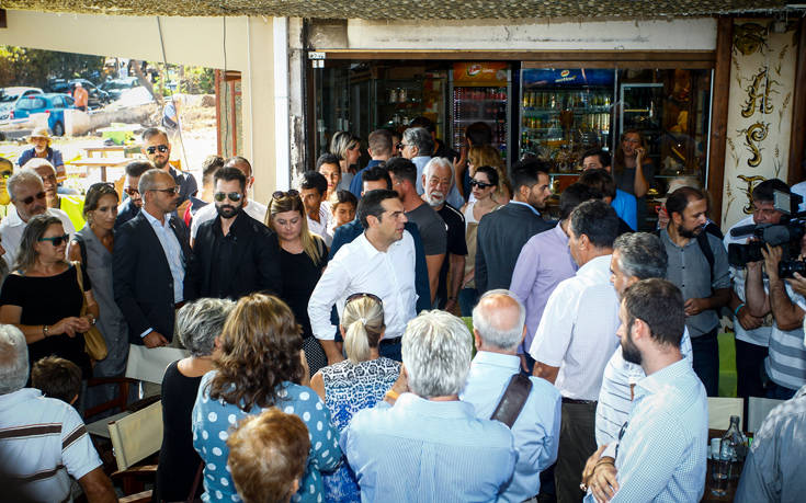 Η υπόσχεση του Τσίπρα στους κατοίκους στο Μάτι