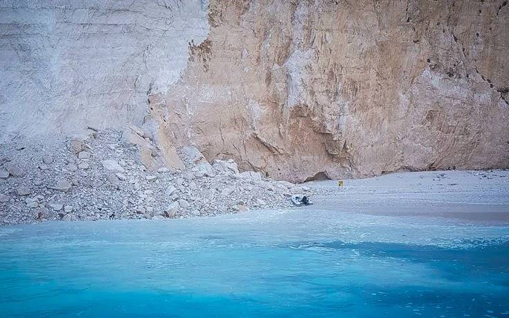 Αυτοψία στο «Ναυάγιο» της Ζακύνθου μετά την κατολίσθηση