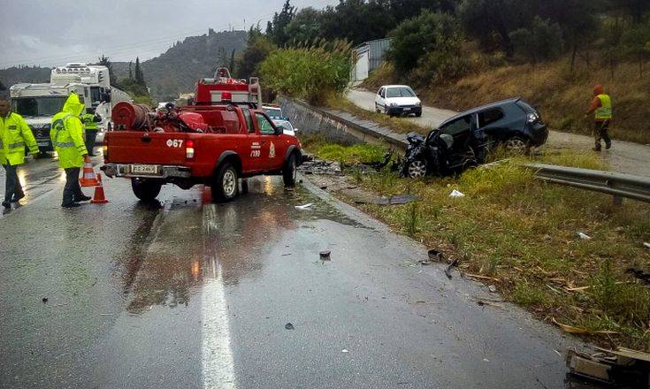 Θανατηφόρο τροχαίο στην Εθνική Οδό Πατρών – Πύργου