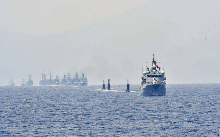 Ο τουρκικός στόλος σε εγρήγορση στη Μεσόγειο