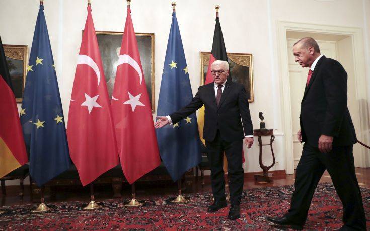 «Κόλαση» στο επίσημο δείπνο της γερμανικής προεδρίας προς τιμήν του Ερντογάν
