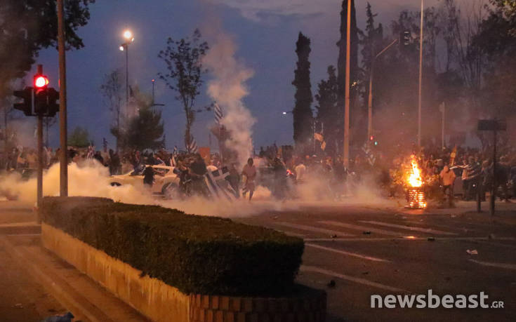 Συνεχίζονται τα επεισόδια στη Θεσσαλονίκη