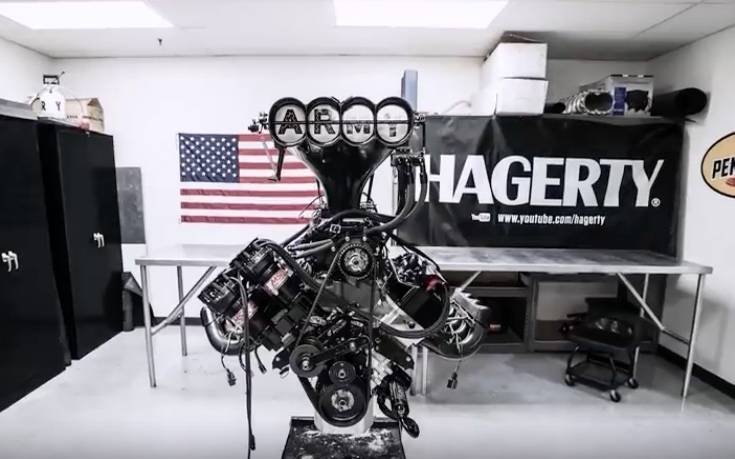 Ανακατασκευάζοντας έναν κινητήρα ντράγκστερ 11.000 hp