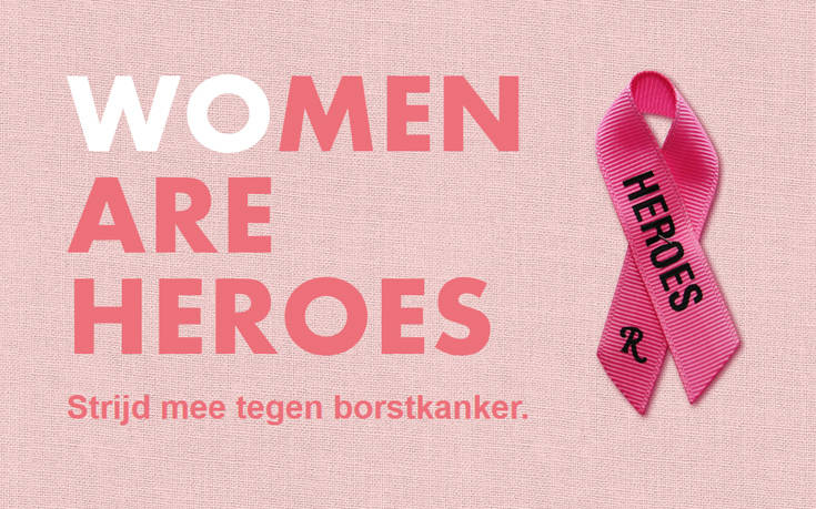 Σχεδιαστής μόδας λανσάρει ροζ κορδέλα «Heroes» για τον καρκίνο του μαστού