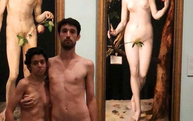Ζευγάρι πόζαρε γυμνό μέσα σε μουσείο στην Ισπανία