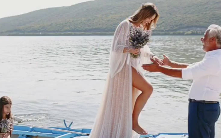 Το φωτογραφικό άλμπουμ του γάμου του Χάρη Χριστόπουλου σε ένα βίντεο