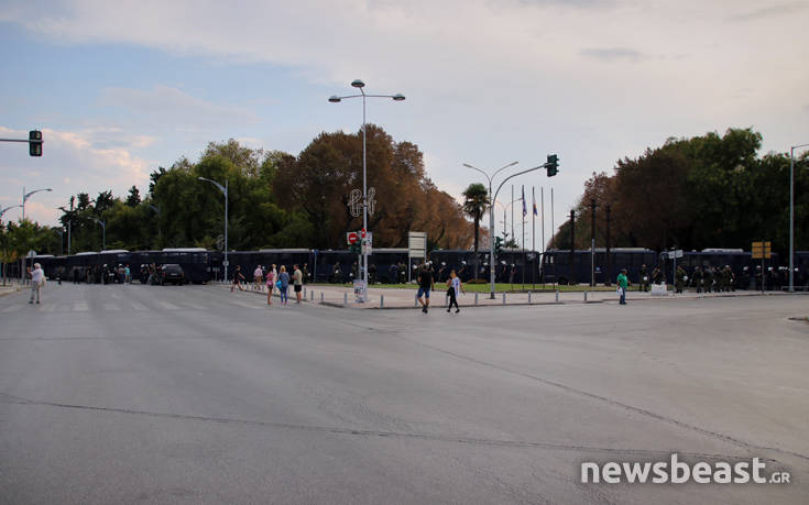 Αποκλεισμένη η είσοδος της ΔΕΘ