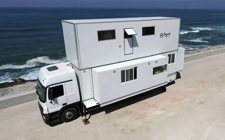 Φορτηγό μετατρέπεται σε&#8230; ξενοδοχείο