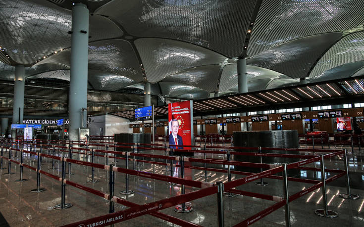 Το νέο αεροδρόμιο της Κωνσταντινούπολης εγκαινίασε ο Ερντογάν