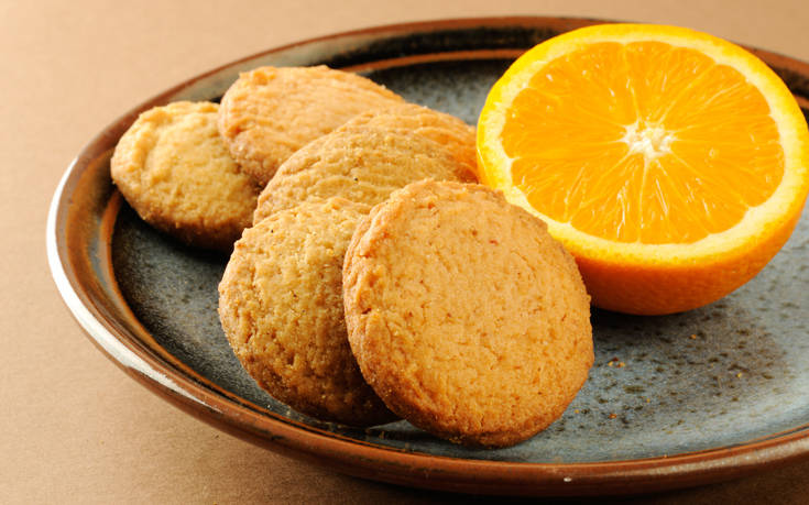 Μπισκότα με πορτοκάλι
