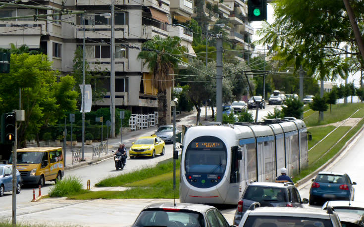 Διακοπή κυκλοφορίας του τραμ στο κέντρο της Αθήνας