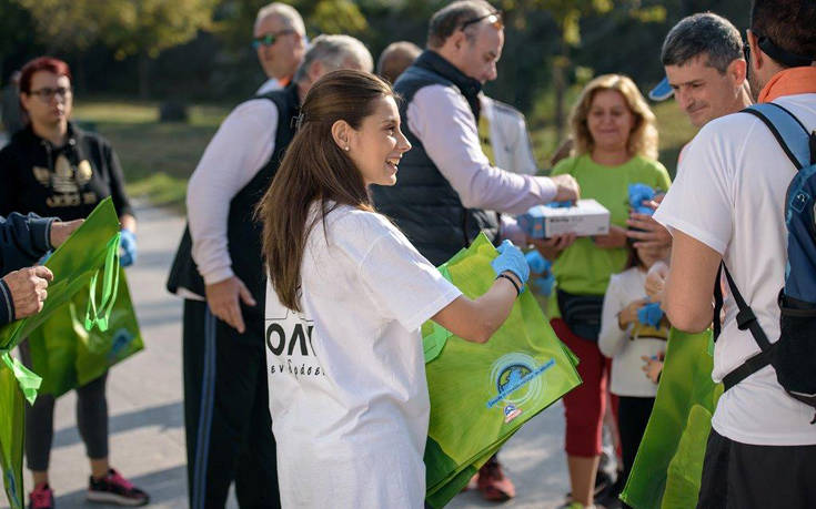 Η ΟΛΥΜΠΟΣ και οι μαραθωνοδρόμοι καθάρισαν τον Πηνειό τρέχοντας
