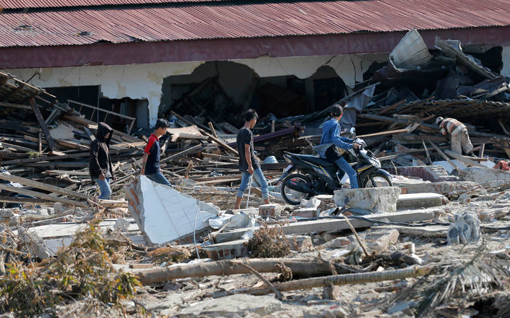 Στους 844 οι νεκροί από τον φονικό σεισμό στην Ινδονησία