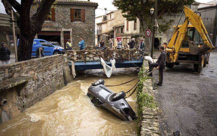 Λιγότεροι τελικά οι νεκροί από τις πλημμύρες στη Γαλλία