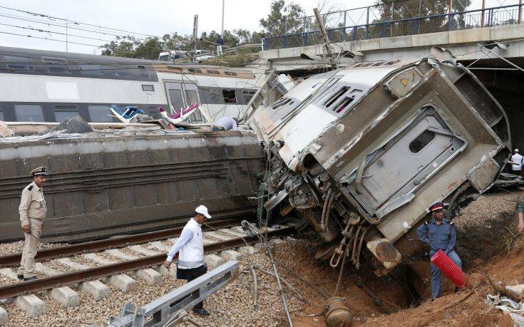 Τουλάχιστον επτά οι νεκροί από τον εκτροχιασμό τρένου στο Μαρόκο
