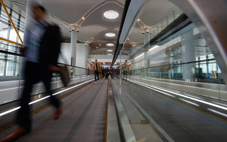 Εικόνες χλιδής μέσα από το νέο αεροδρόμιο της Κωνσταντινούπολης
