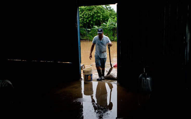 Δεκατέσσερις νεκροί από τις σφοδρές βροχές στη Νικαράγουα