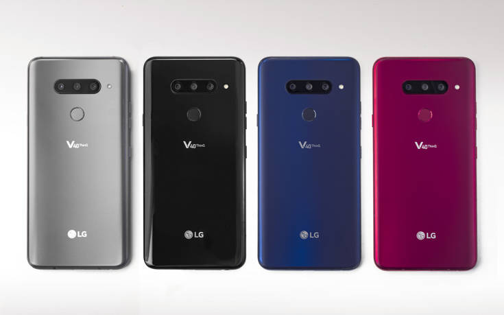 Το νέο smartphone LG V40 ThinQ διαθέτει πέντε κάμερες