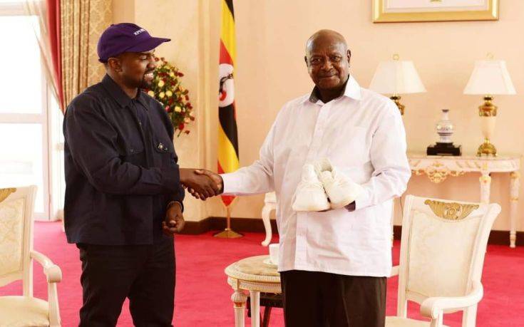 Το ιδιαίτερο δώρο του Κάνιε Ουέστ και της Κιμ Καρντάσιαν στον πρόεδρο της Ουγκάντα