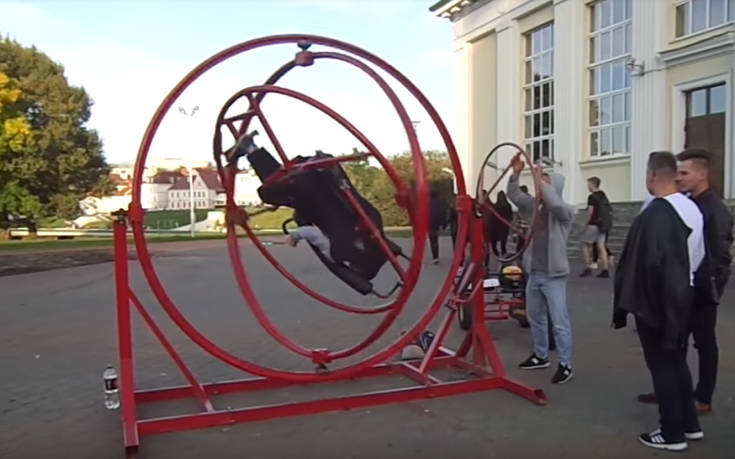 Η ρόδα που σε κάνει να νιώθεις για λίγο&#8230; αστροναύτης