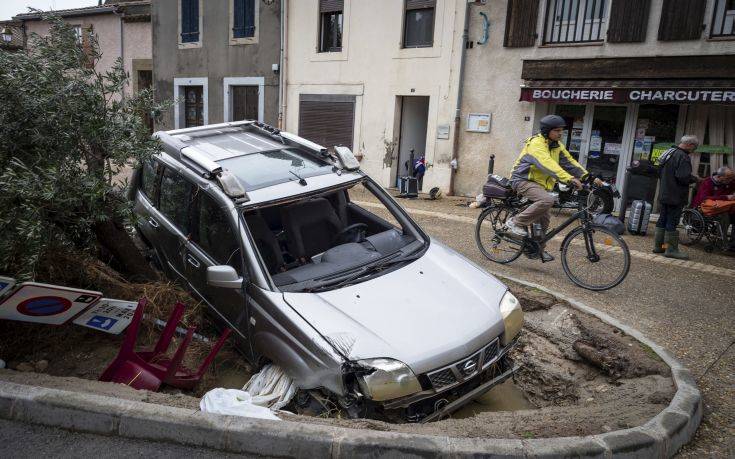 Στους 13 οι νεκροί από τις πλημμύρες στη Γαλλία