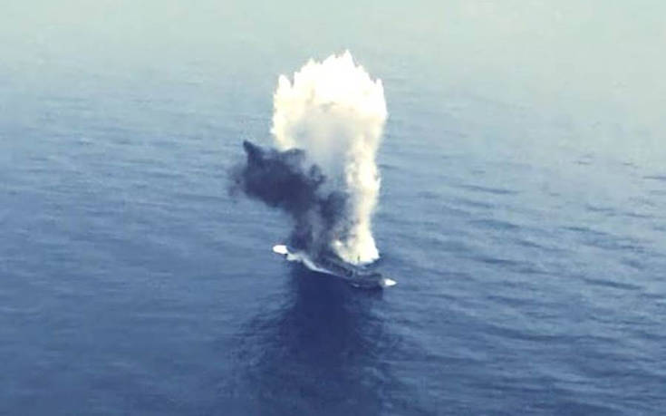 Προπαγανδιστικό βίντεο της Τουρκίας με τορπιλισμό πλοίου